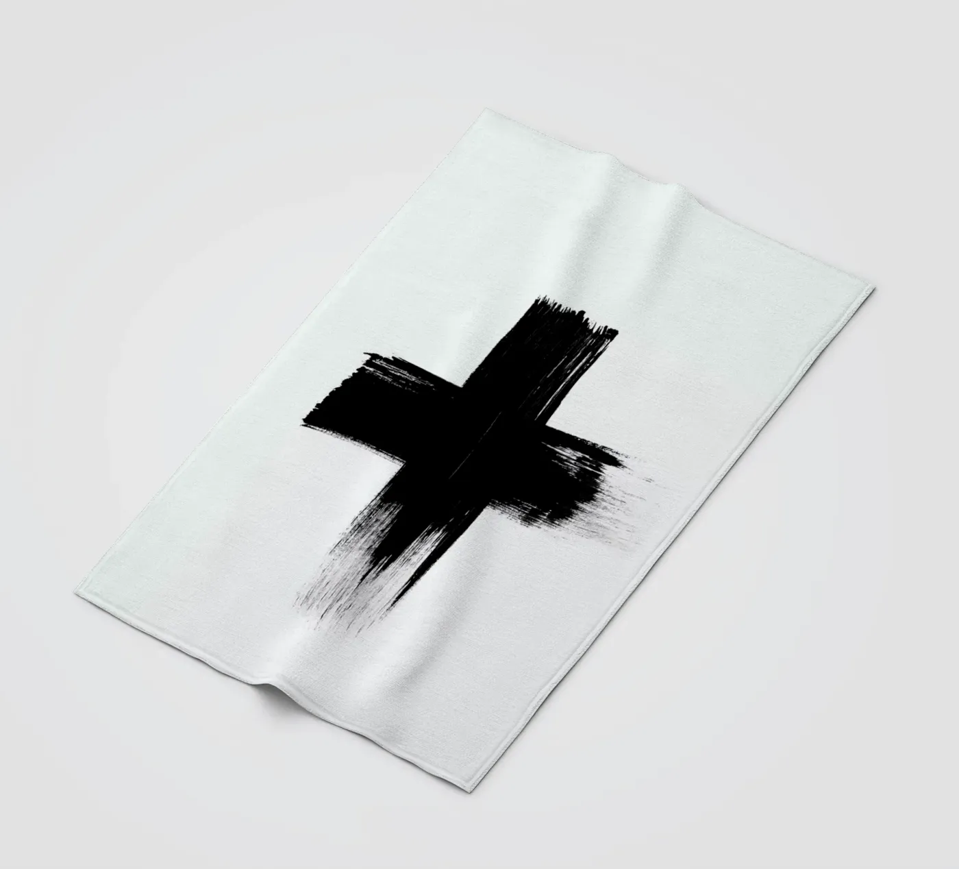 Painted Cross Fleecedecke von RK Design