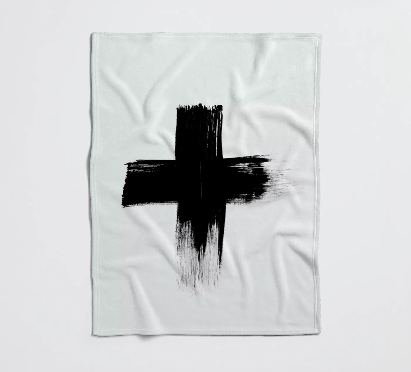 Painted Cross Fleecedecke von RK Design