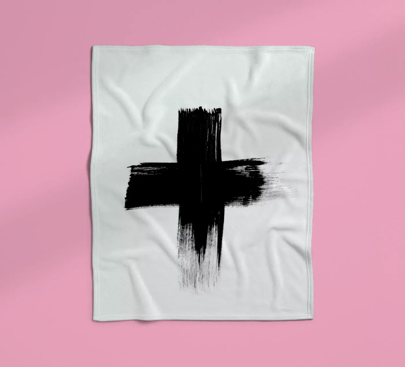 Painted Cross fleecedeken van RK Design