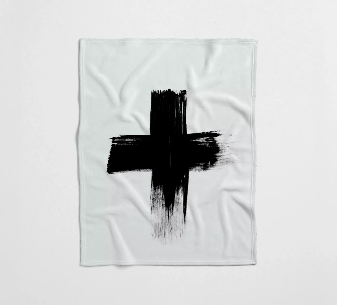 Painted Cross Fleecedecke von RK Design
