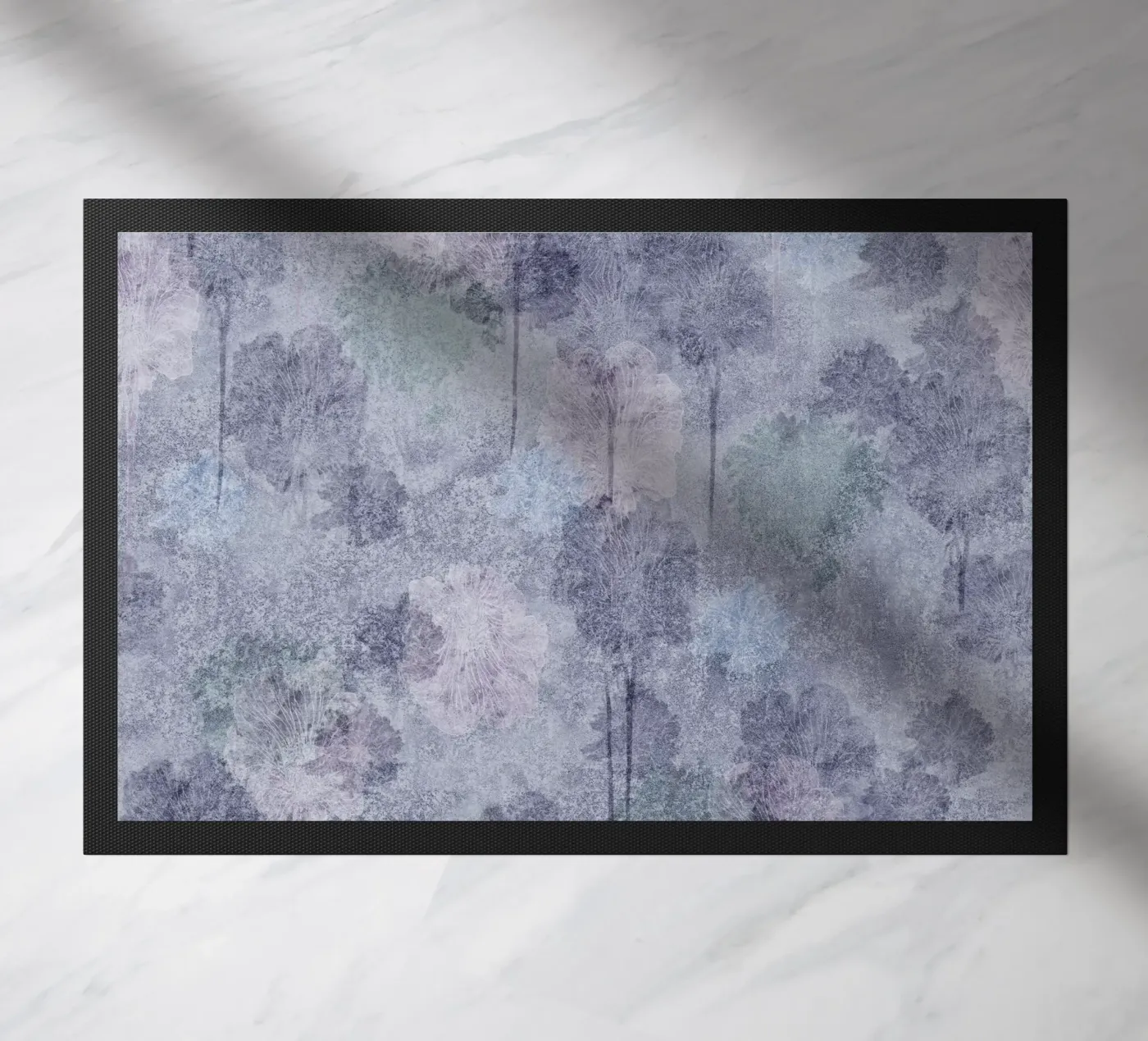 flower clouds1 doormat by Giulio Iurissevich