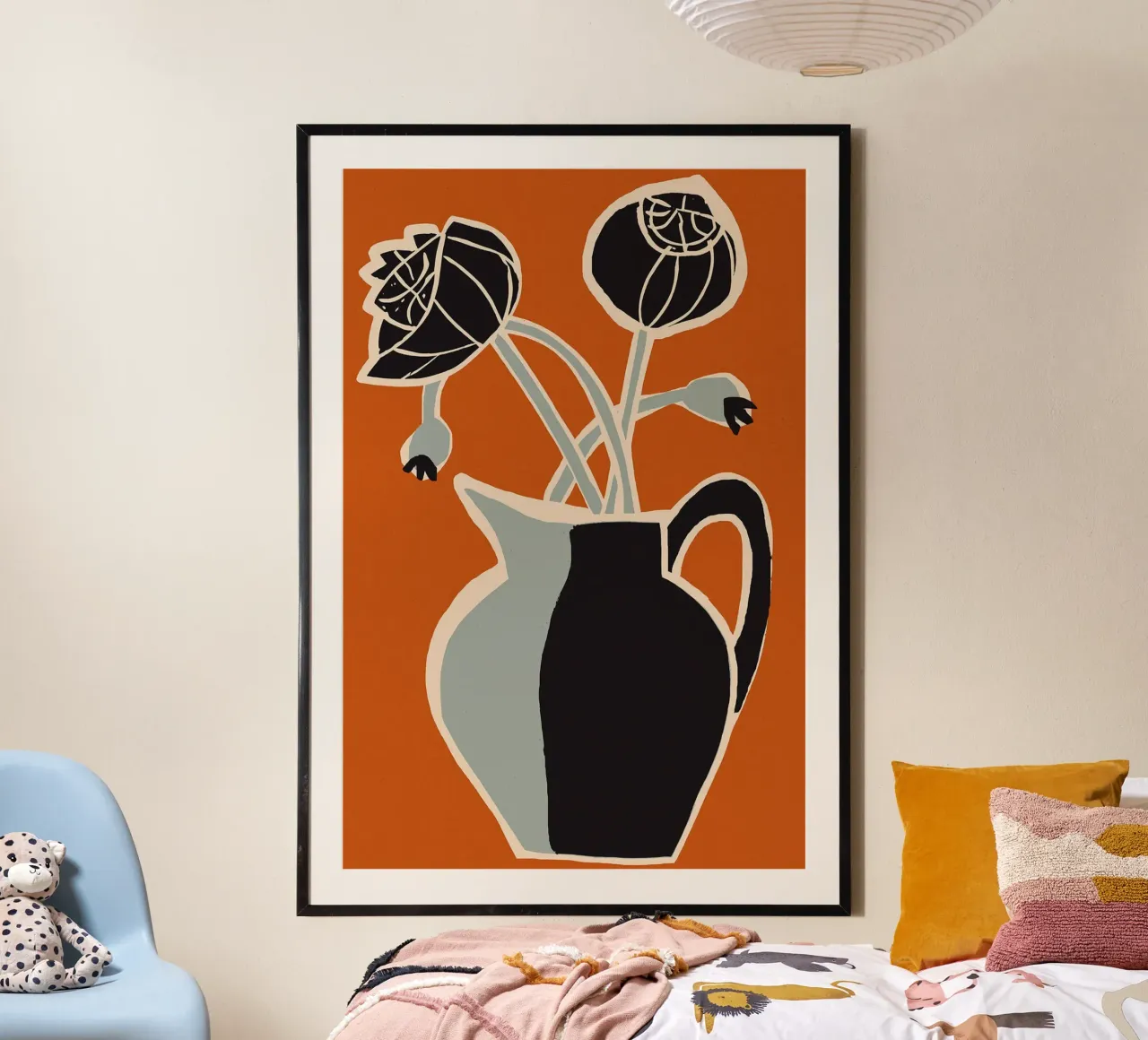 Vibrazioni vintage I poster con telaio in legno da June Jordan