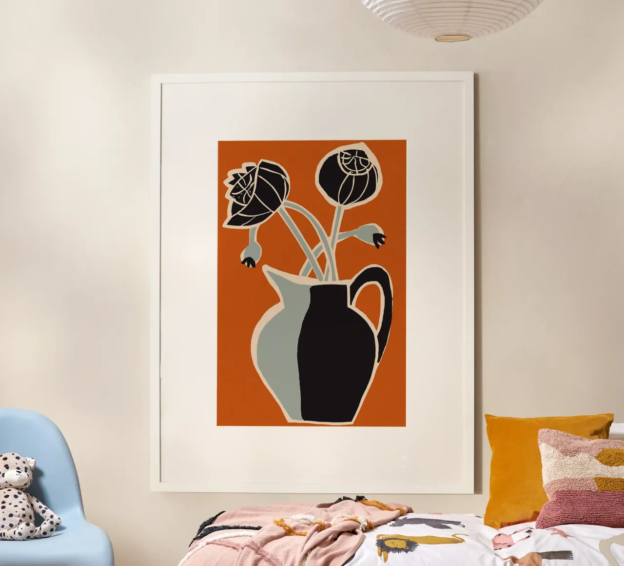 Vibrazioni vintage I poster con telaio in legno da June Jordan