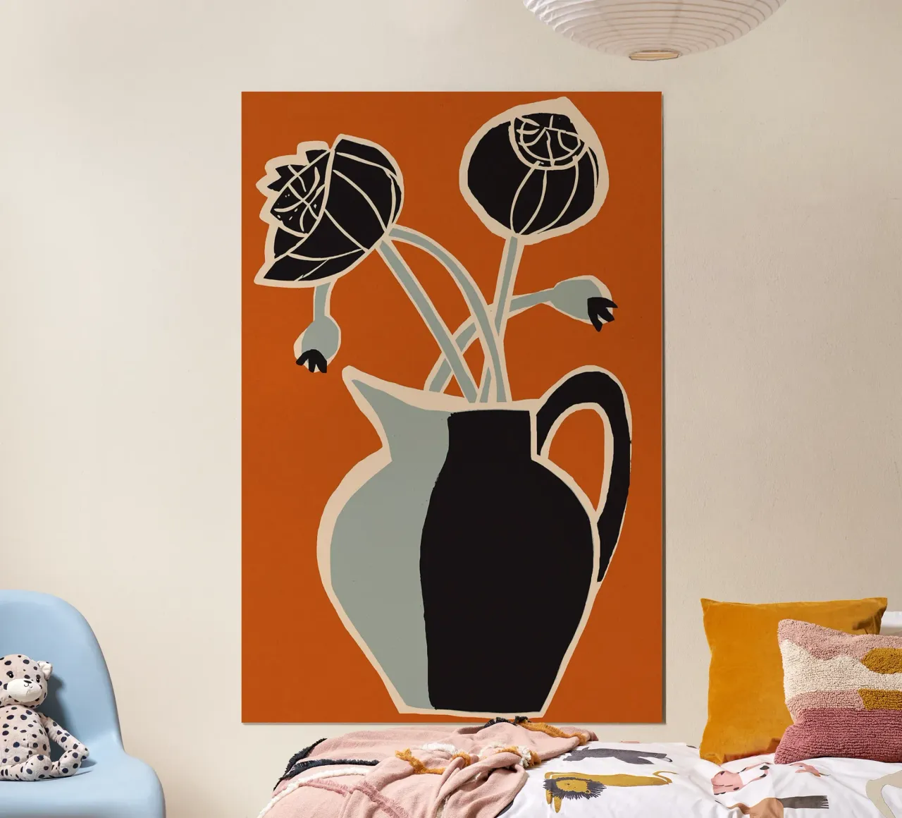 Vibrazioni vintage I poster con telaio in legno da June Jordan