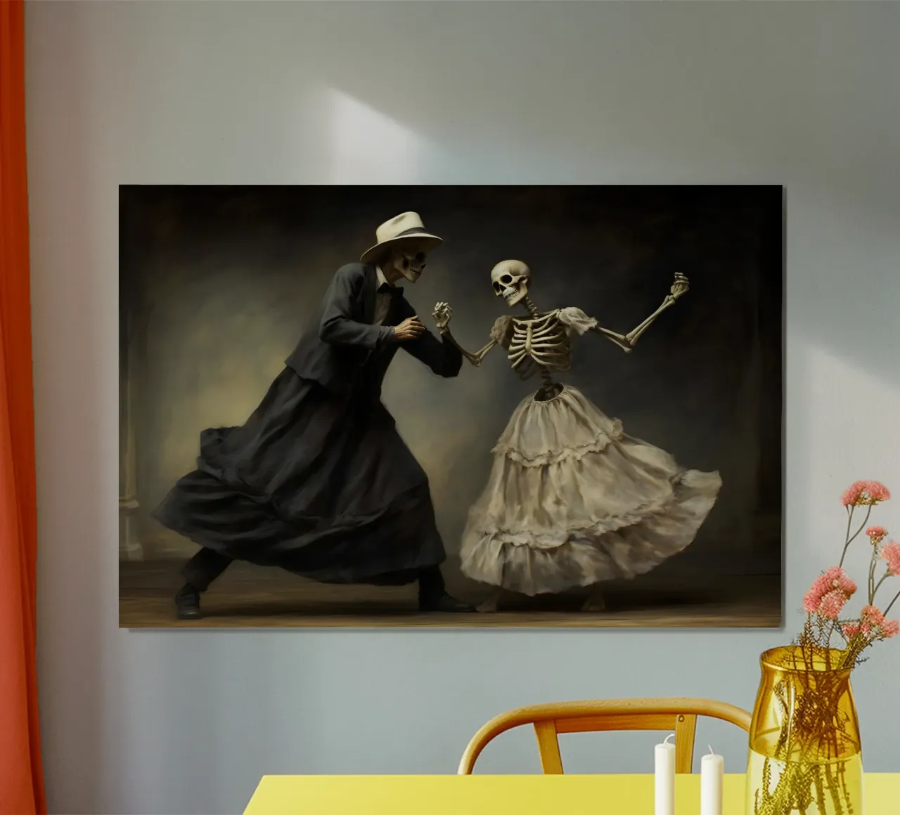 Per sempre innamorati di Bettina Dittmann poster con telaio in alluminio da John Boss