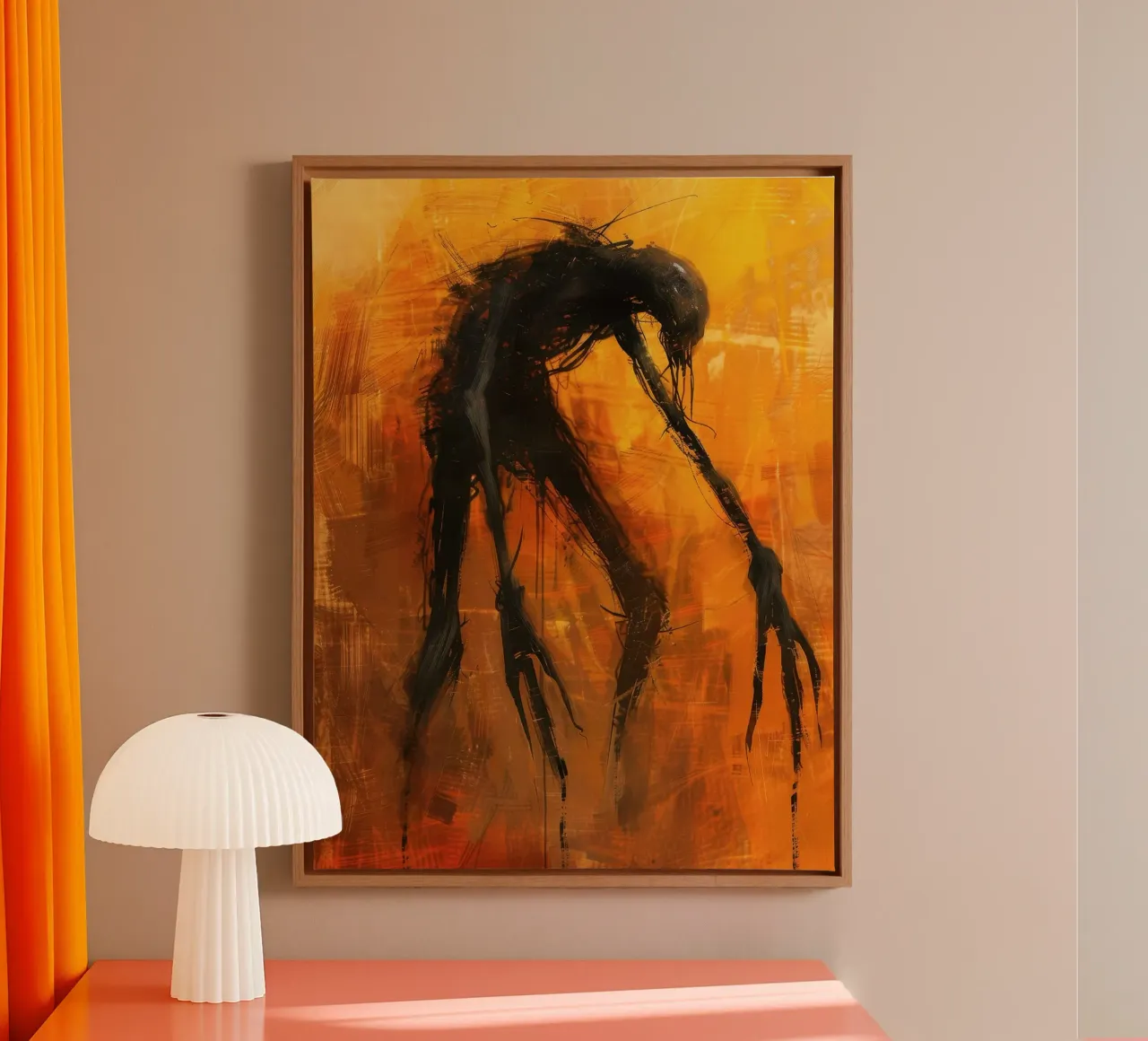 Freak di Bettina Dittmann tela con Cornice a cassetta da John Boss