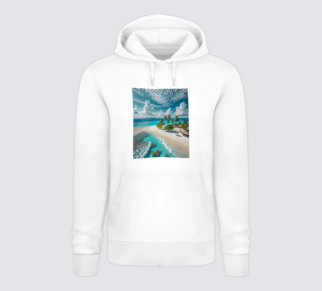 Paradiso tropicale appartato felpa con cappuccio da luxi&lace