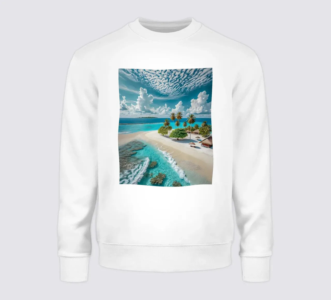 Paradiso tropicale appartato felpa da luxi&lace