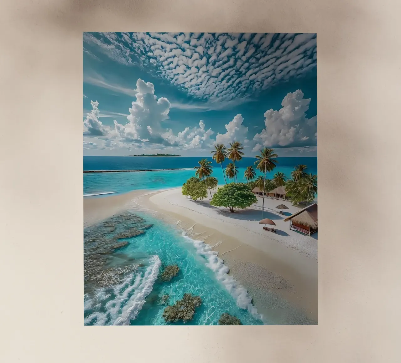 Paradiso tropicale appartato pellicola backlit da luxi&lace