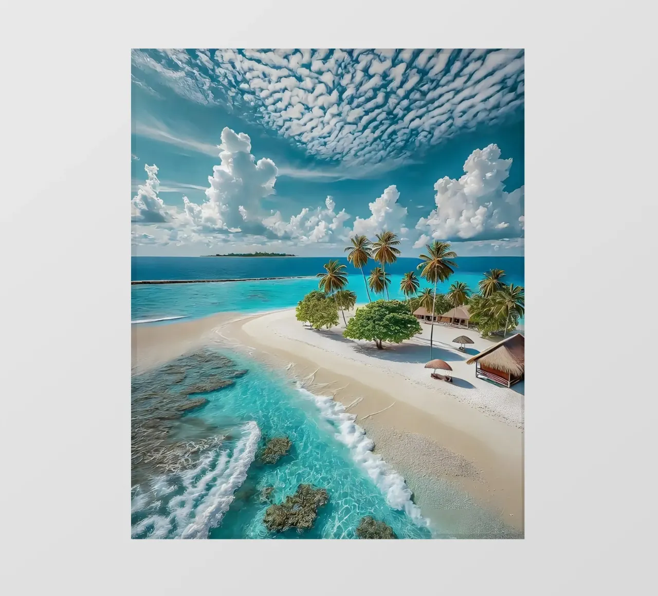 Paradiso tropicale appartato pellicola backlit da luxi&lace