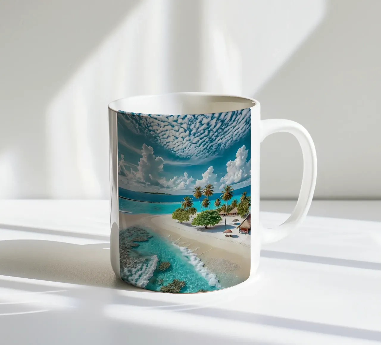Paradiso tropicale appartato tazza in ceramica da luxi&lace