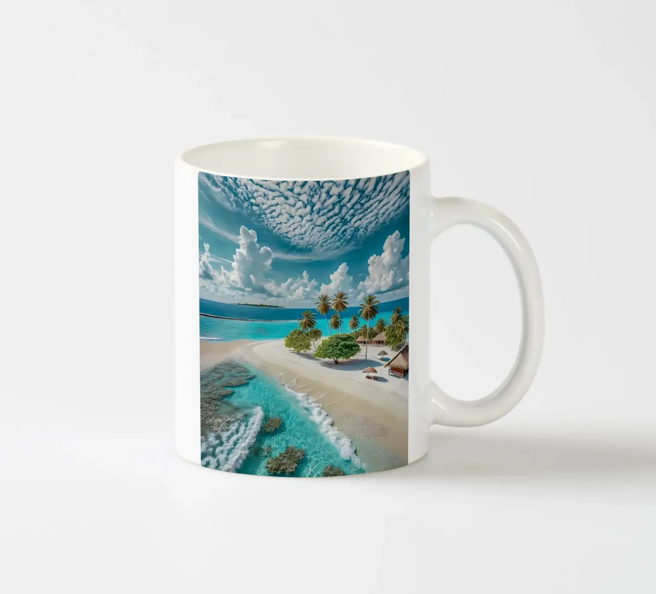 Paradiso tropicale appartato tazza in ceramica da luxi&lace