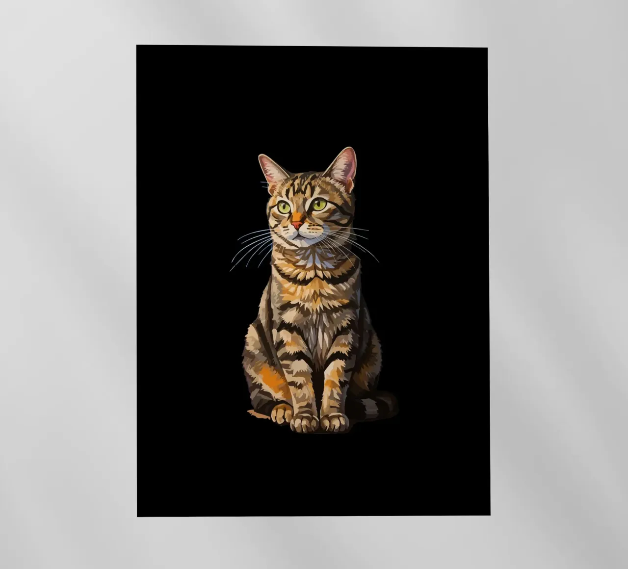 Cat pellicola backlit da Dumery Art