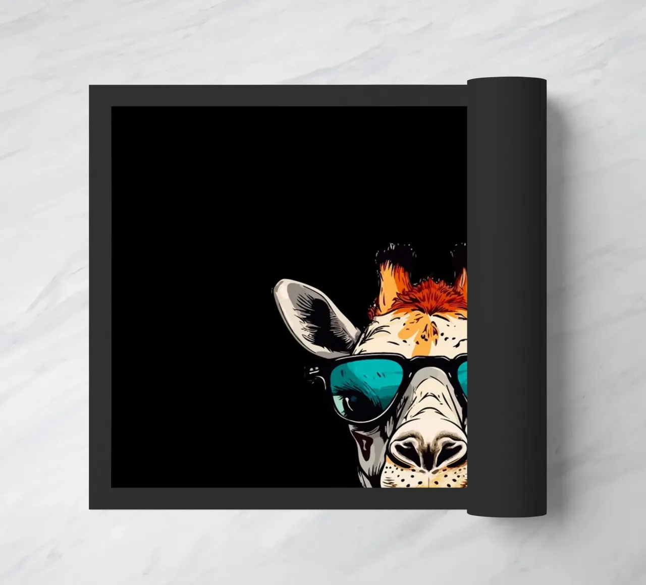 spectacled giraffe zerbino da Dumery Art