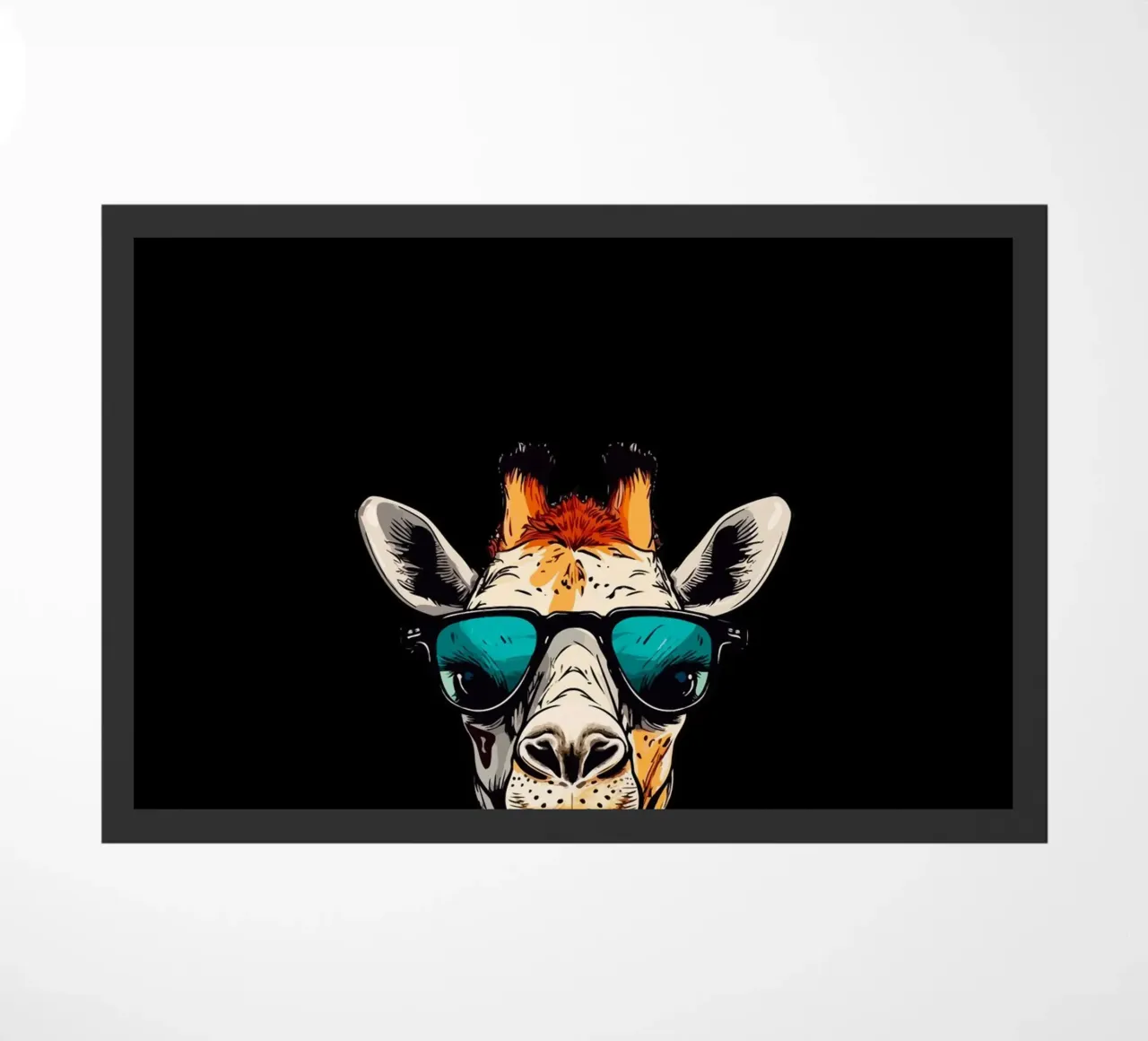 spectacled giraffe zerbino da Dumery Art