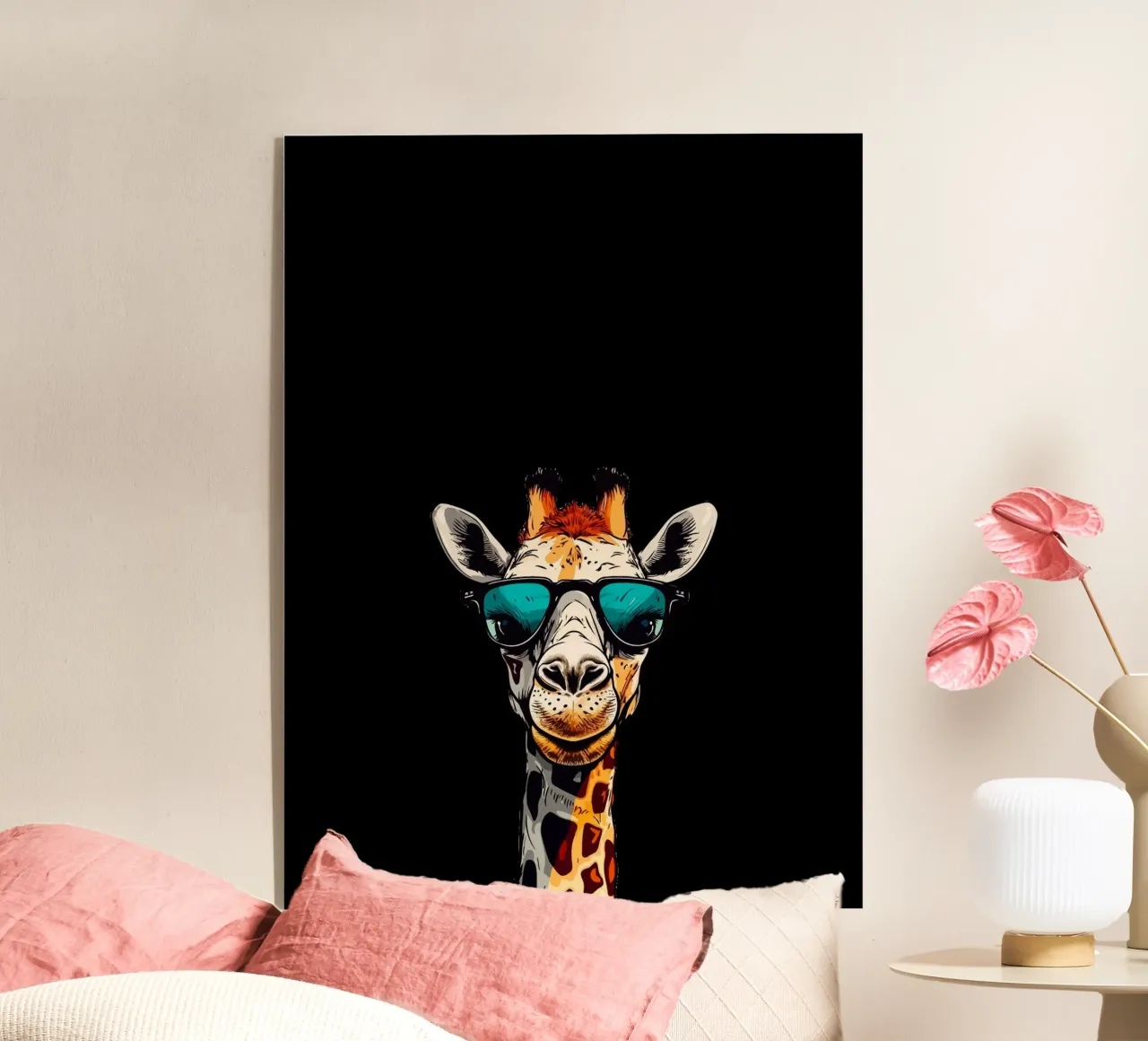 spectacled giraffe plexiglass da Dumery Art