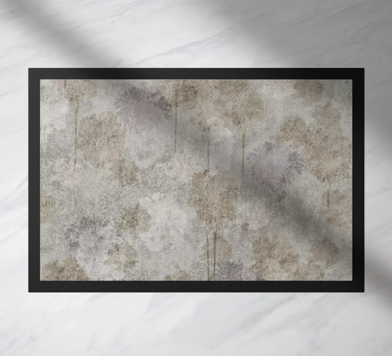 flower clouds 2 doormat by Giulio Iurissevich