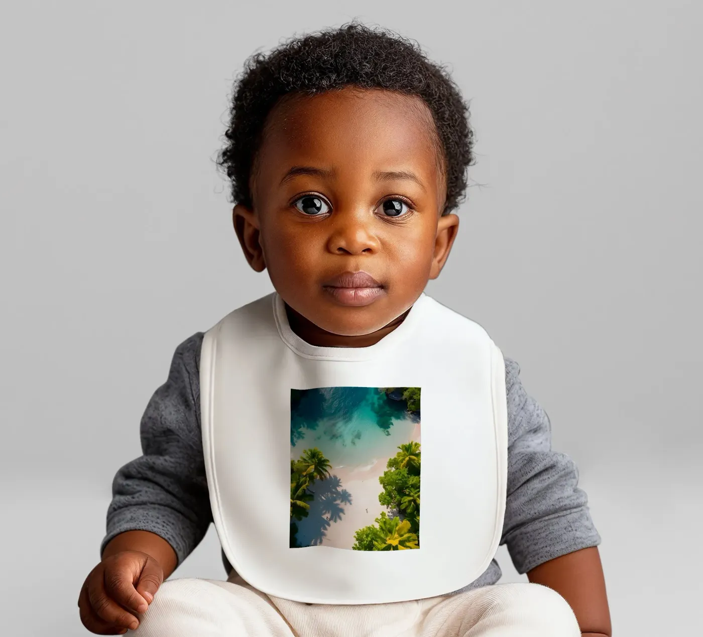 Tropical bavaglino da luxi&lace