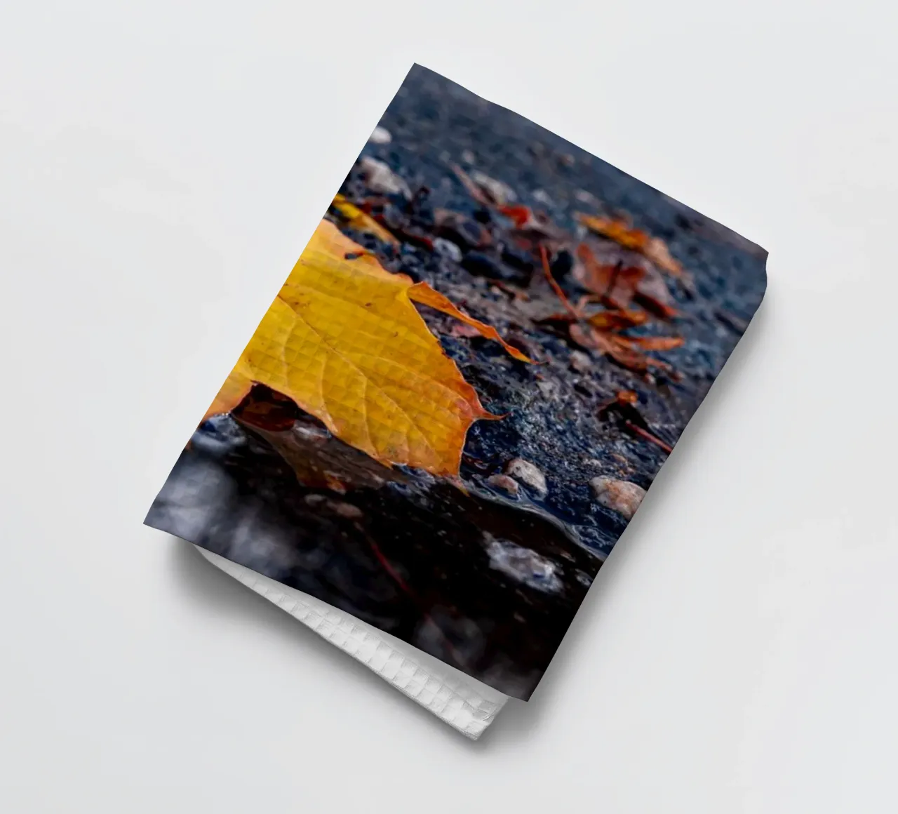 Feuille d'érable jaune torchon de Marcus Beckert | Fotografie