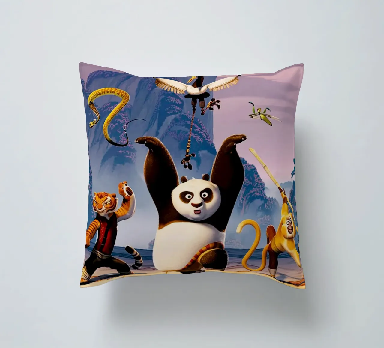 Kungfu Panda cuscino da Dumery Art