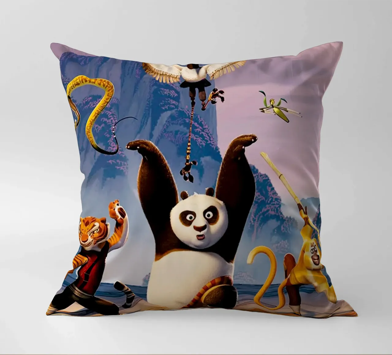 Kungfu Panda cuscino da Dumery Art