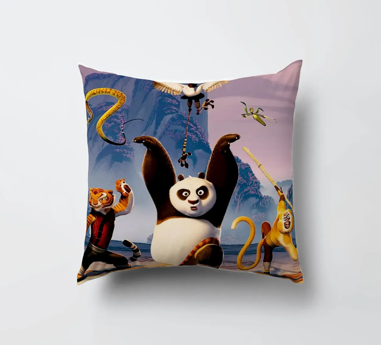 Kungfu Panda cuscino da Dumery Art