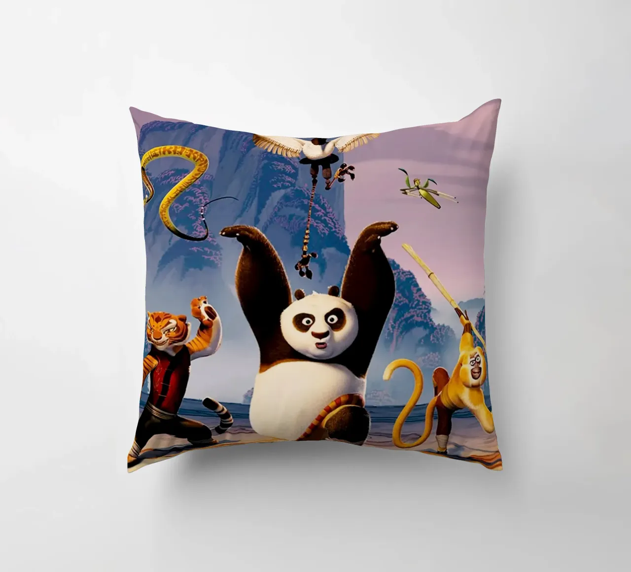 Kungfu Panda cuscino da Dumery Art