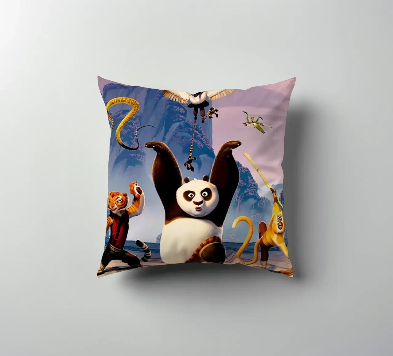 Kungfu Panda cuscino da Dumery Art