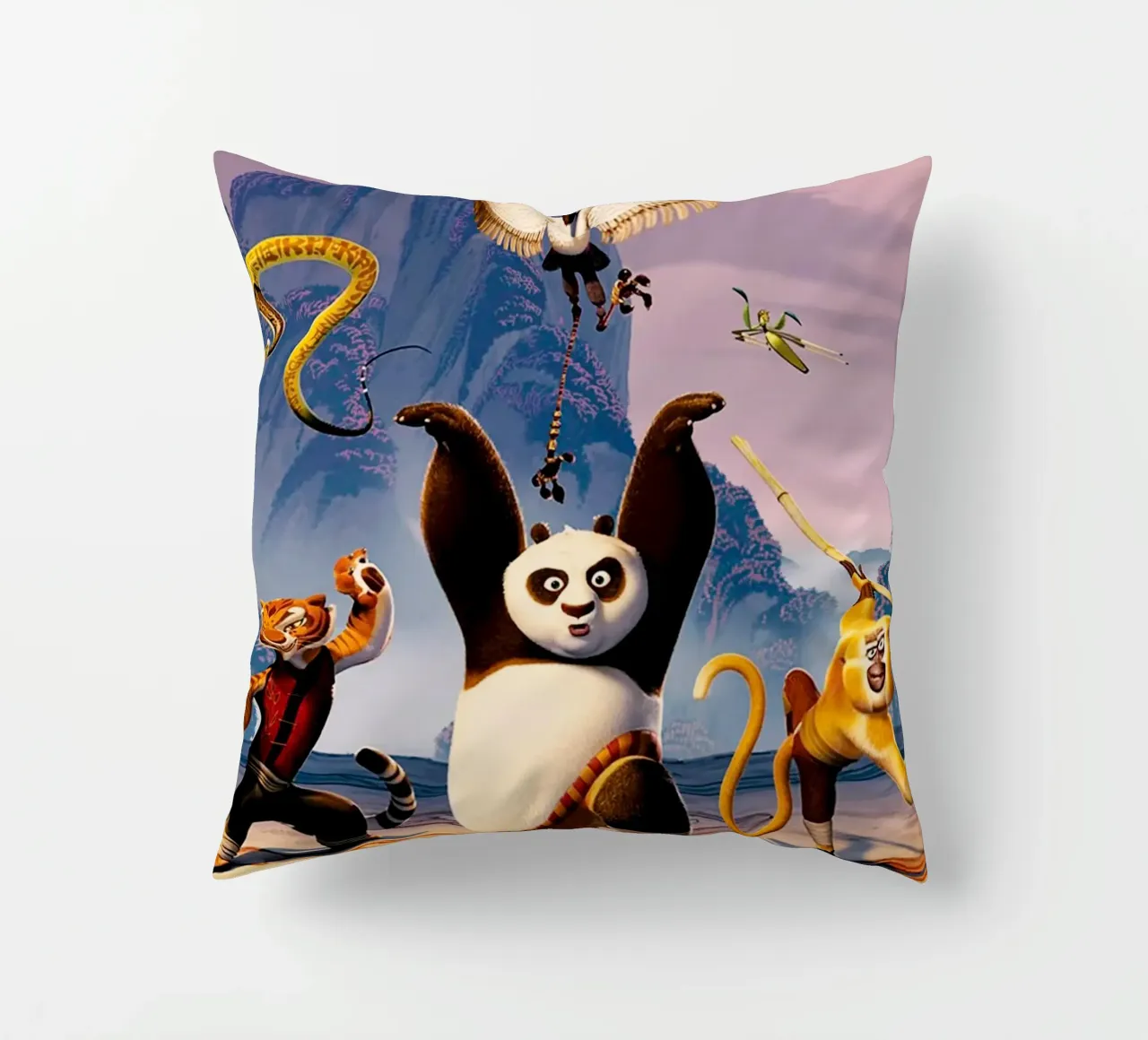Kungfu Panda cuscino da Dumery Art