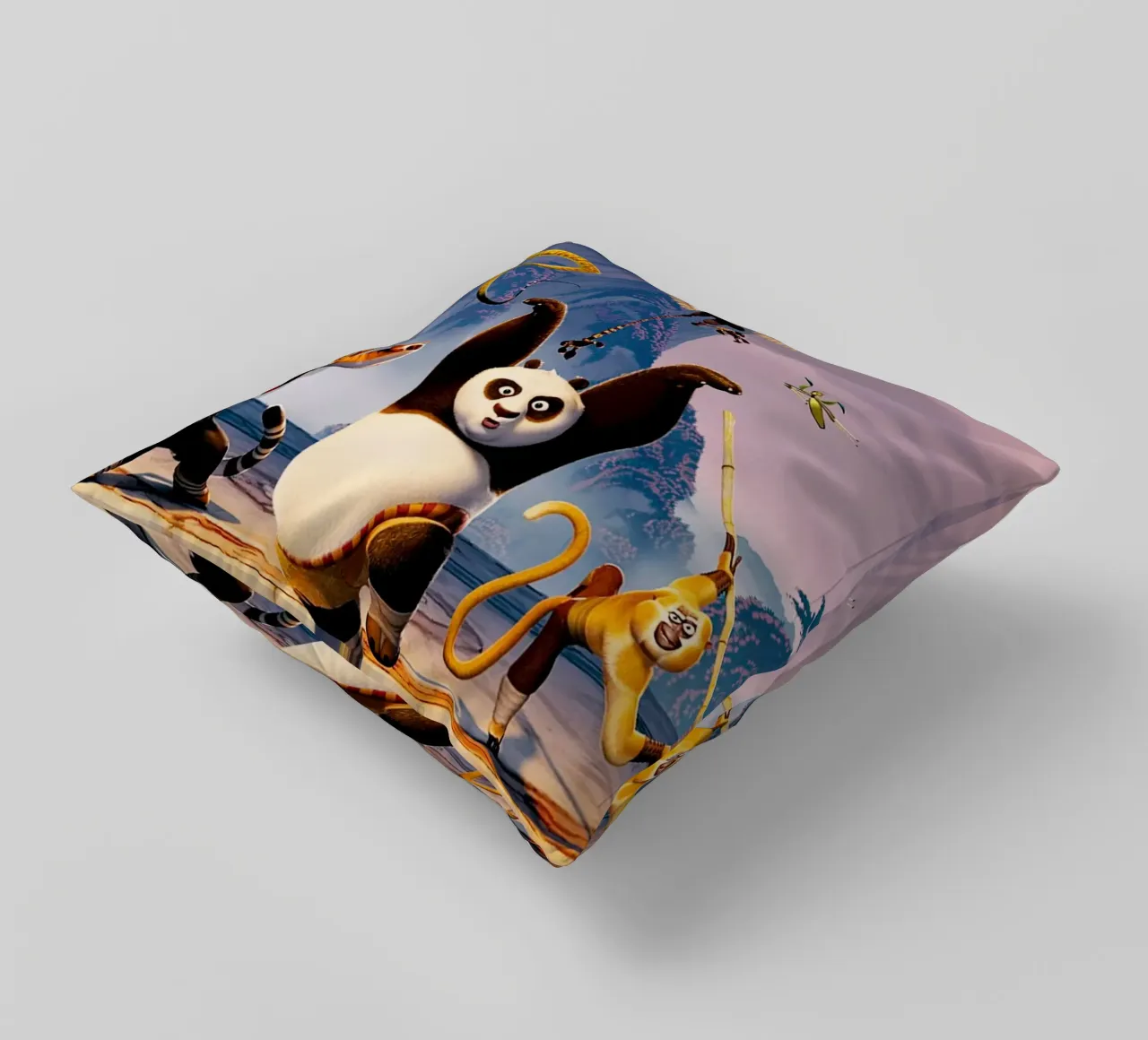 Kungfu Panda cuscino da Dumery Art