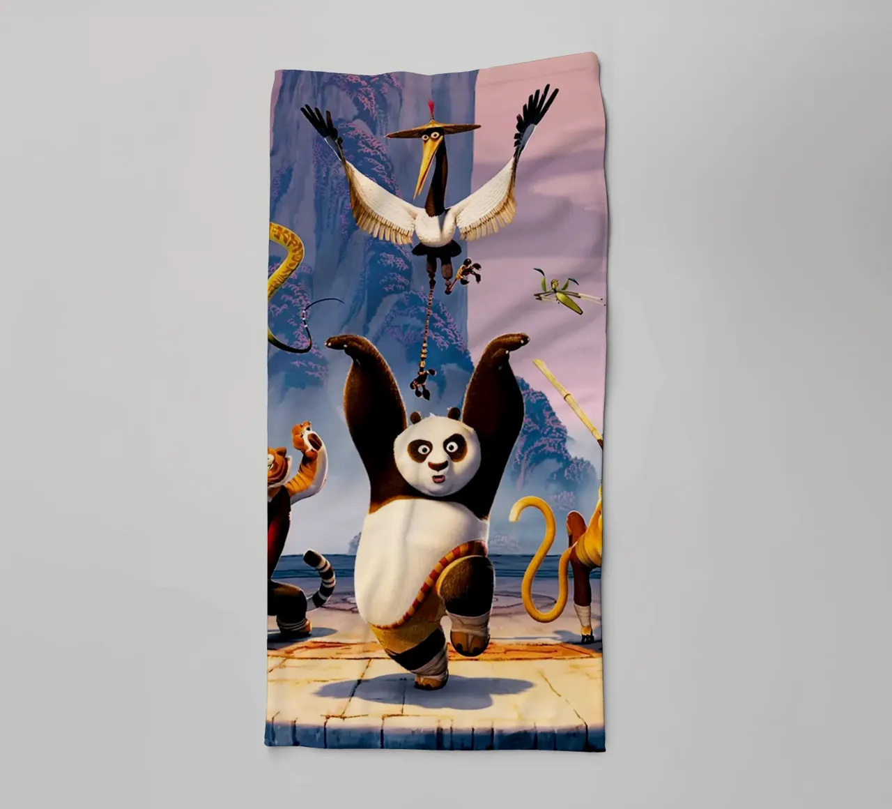Kungfu Panda asciugamano da bagno da Dumery Art