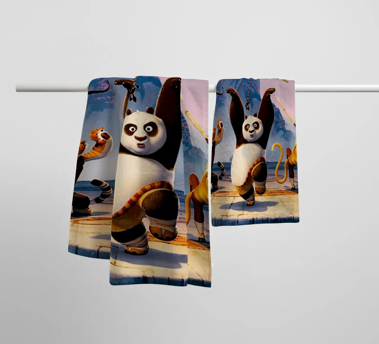 Kungfu Panda asciugamano da bagno da Dumery Art