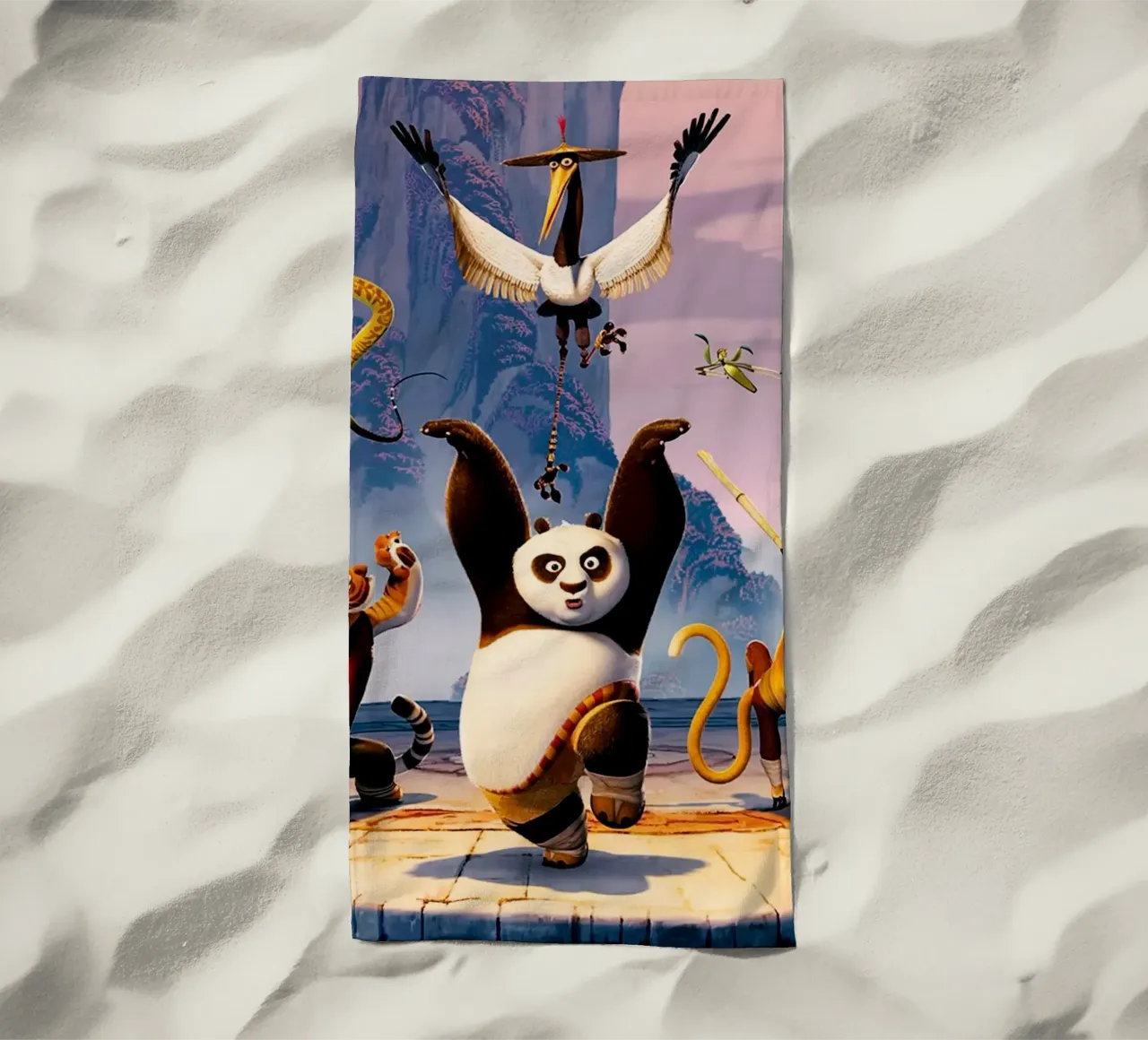 Kungfu Panda telo mare da Dumery Art