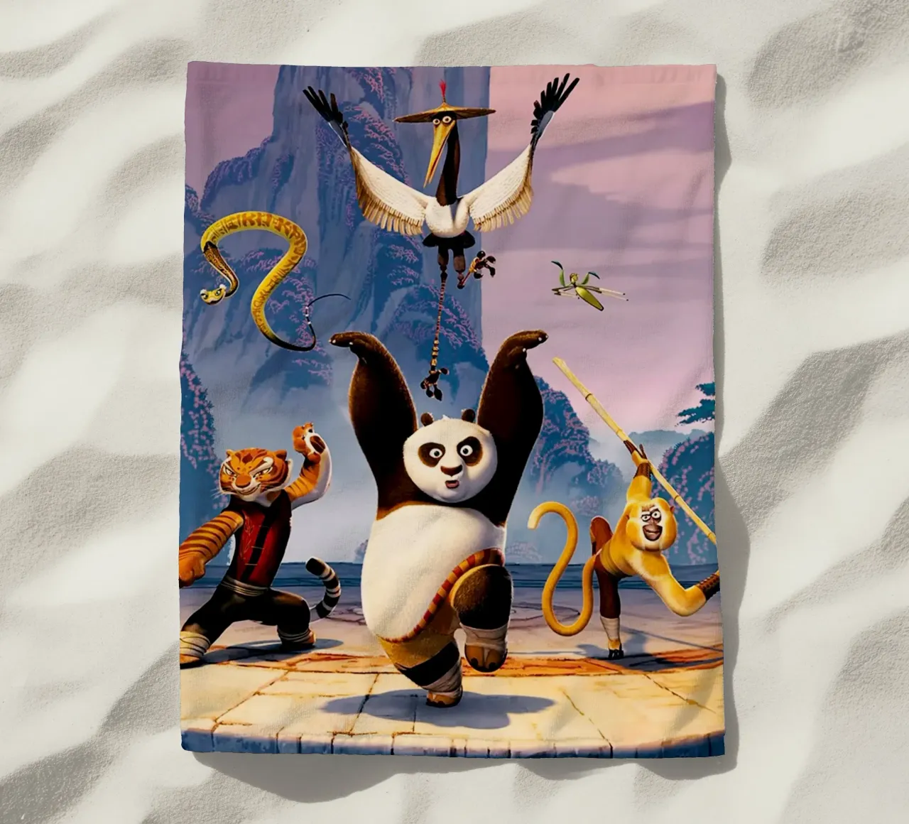 Kungfu Panda telo mare da Dumery Art