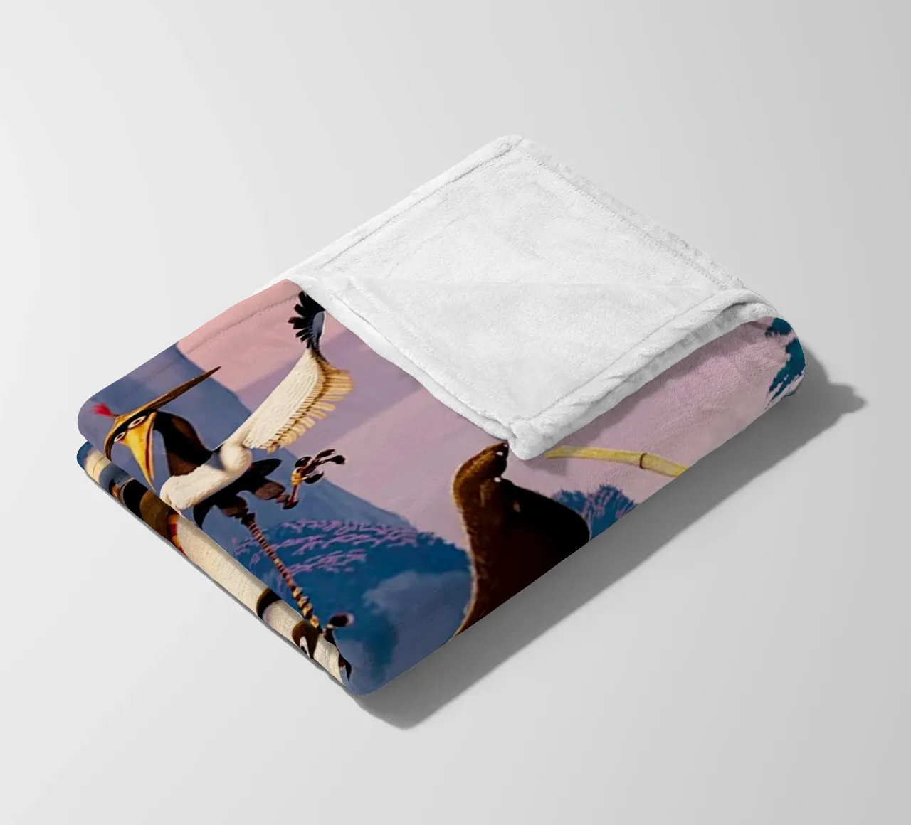 Kungfu Panda coperta in pile da Dumery Art