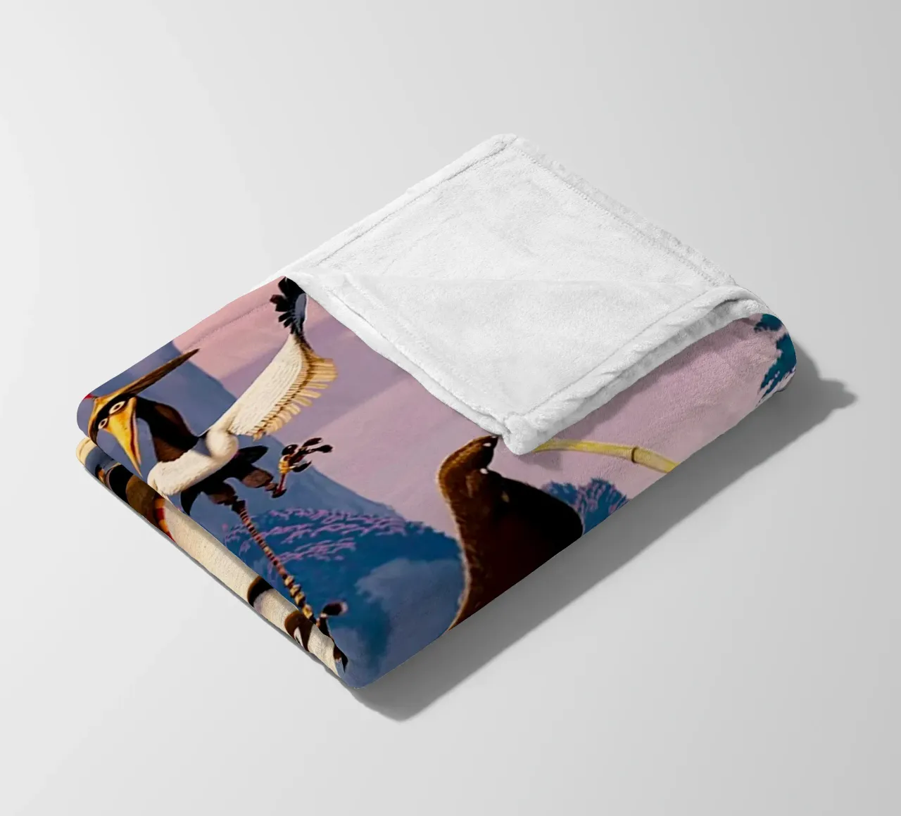Kungfu Panda coperta in pile da Dumery Art