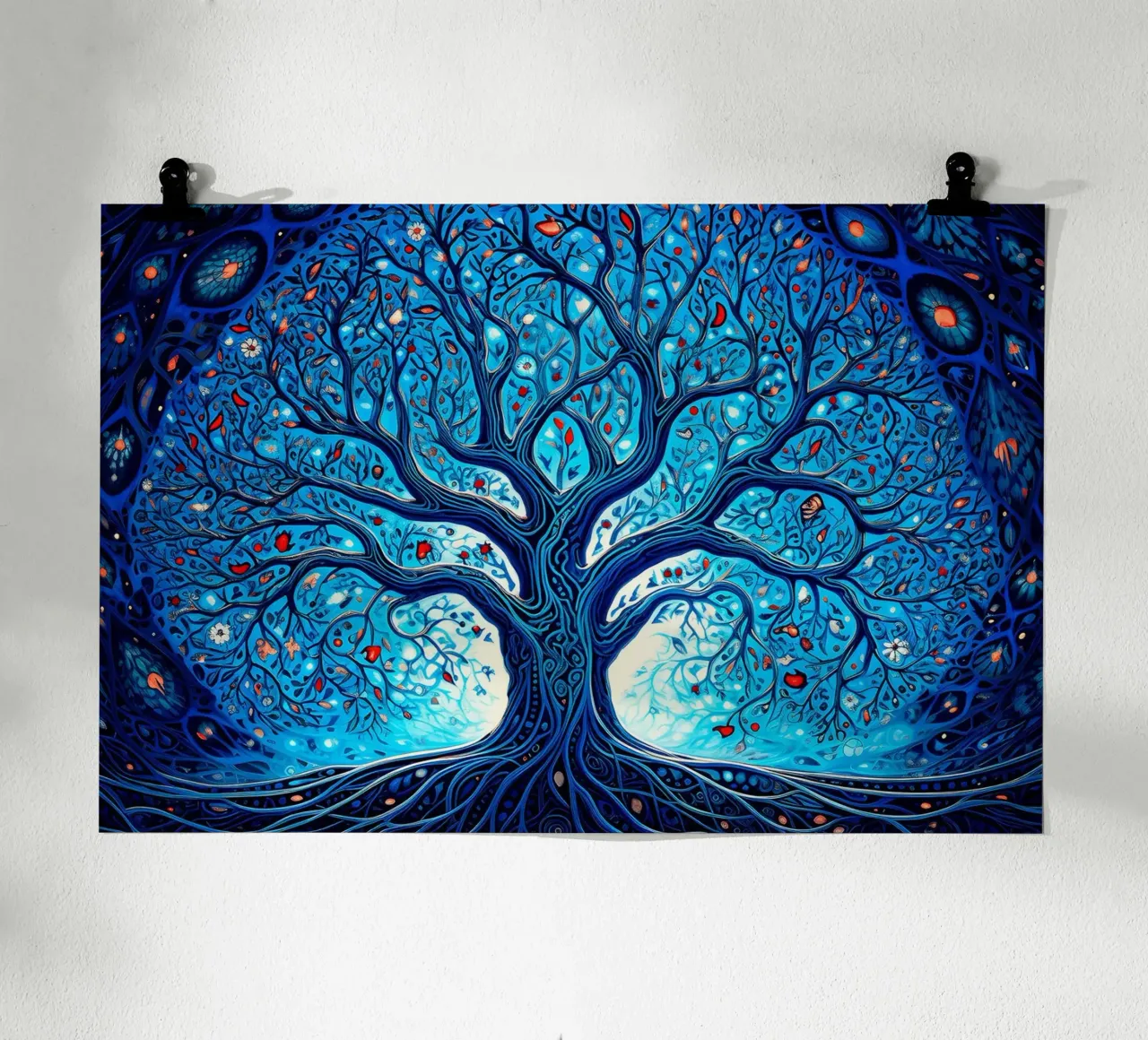 Baum des Lebens II Poster von John Boss