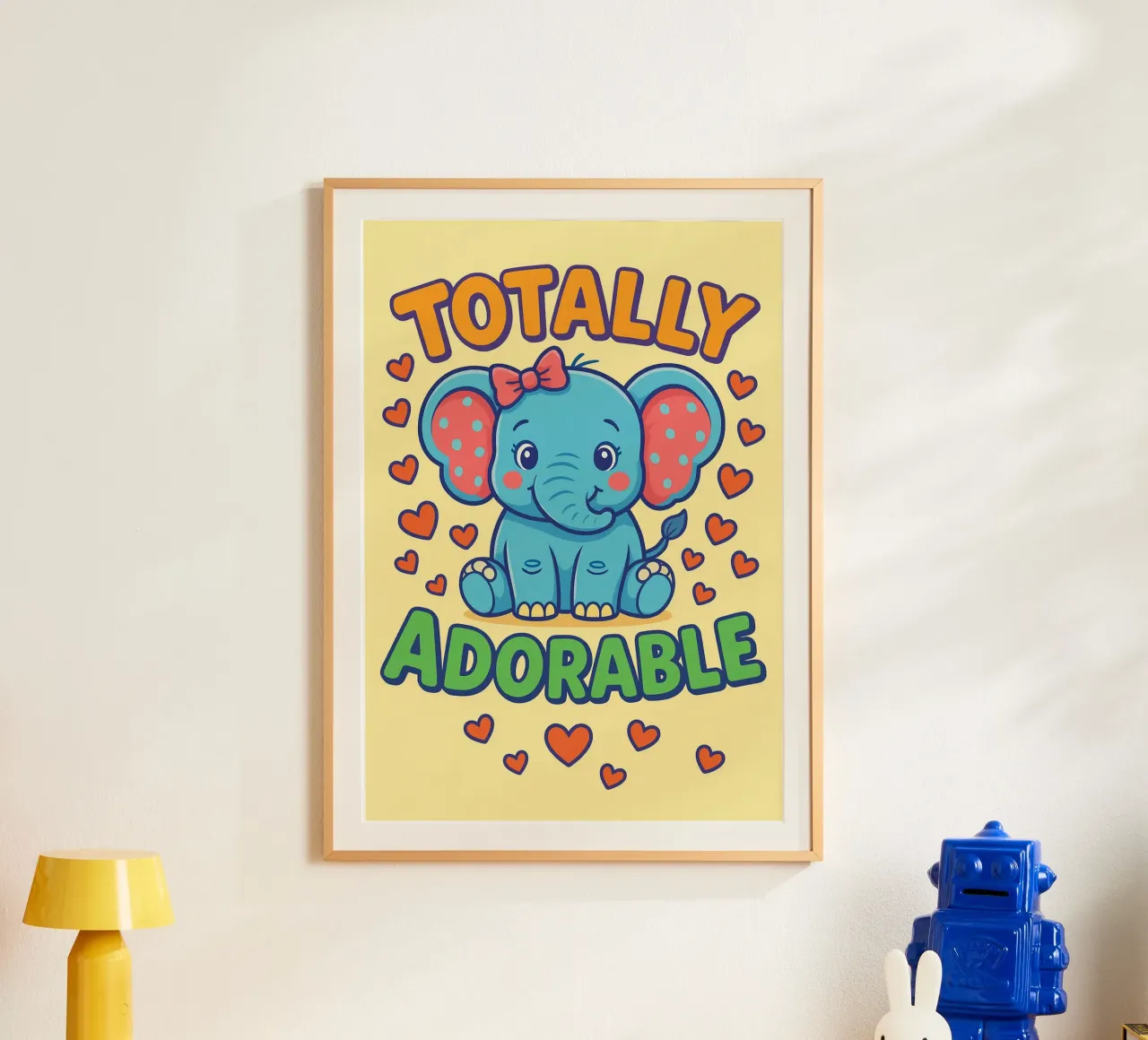 un cucciolo di elefante assolutamente adorabile poster da paroongs