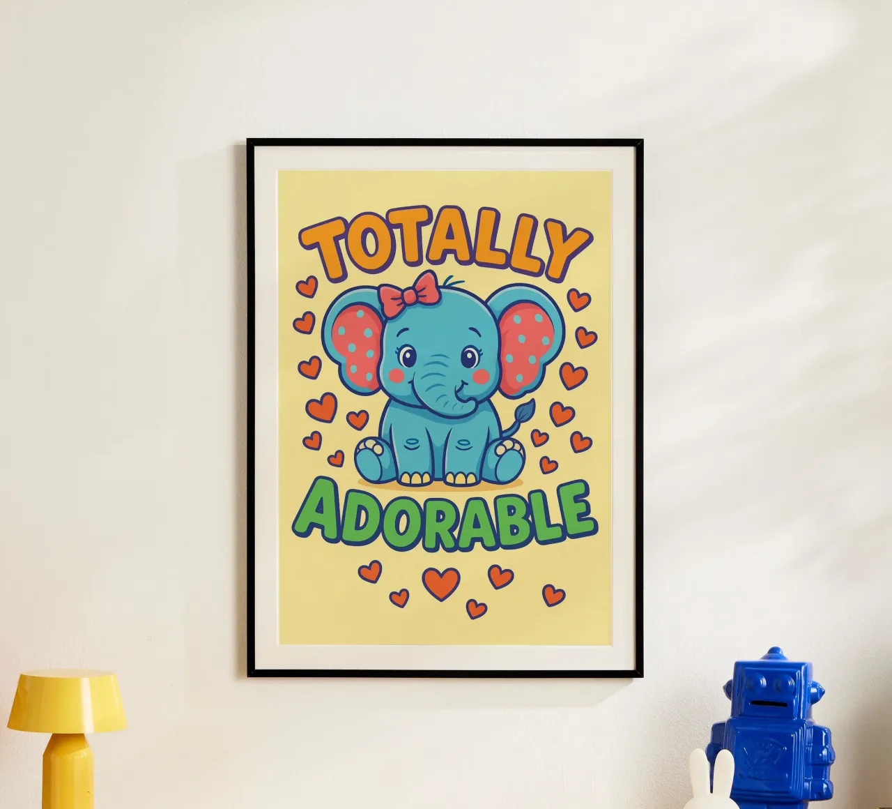 un cucciolo di elefante assolutamente adorabile poster da paroongs