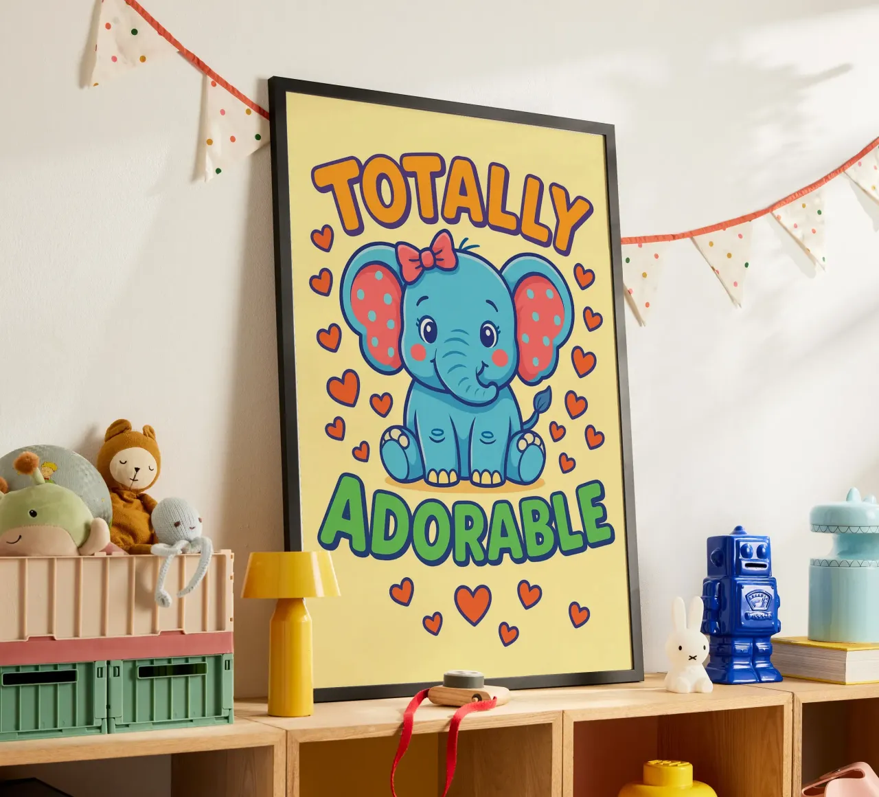 un cucciolo di elefante assolutamente adorabile poster da paroongs