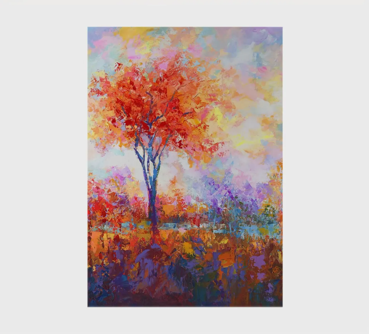 Tree of Serenity by Leon Devenice notebook by John Boss