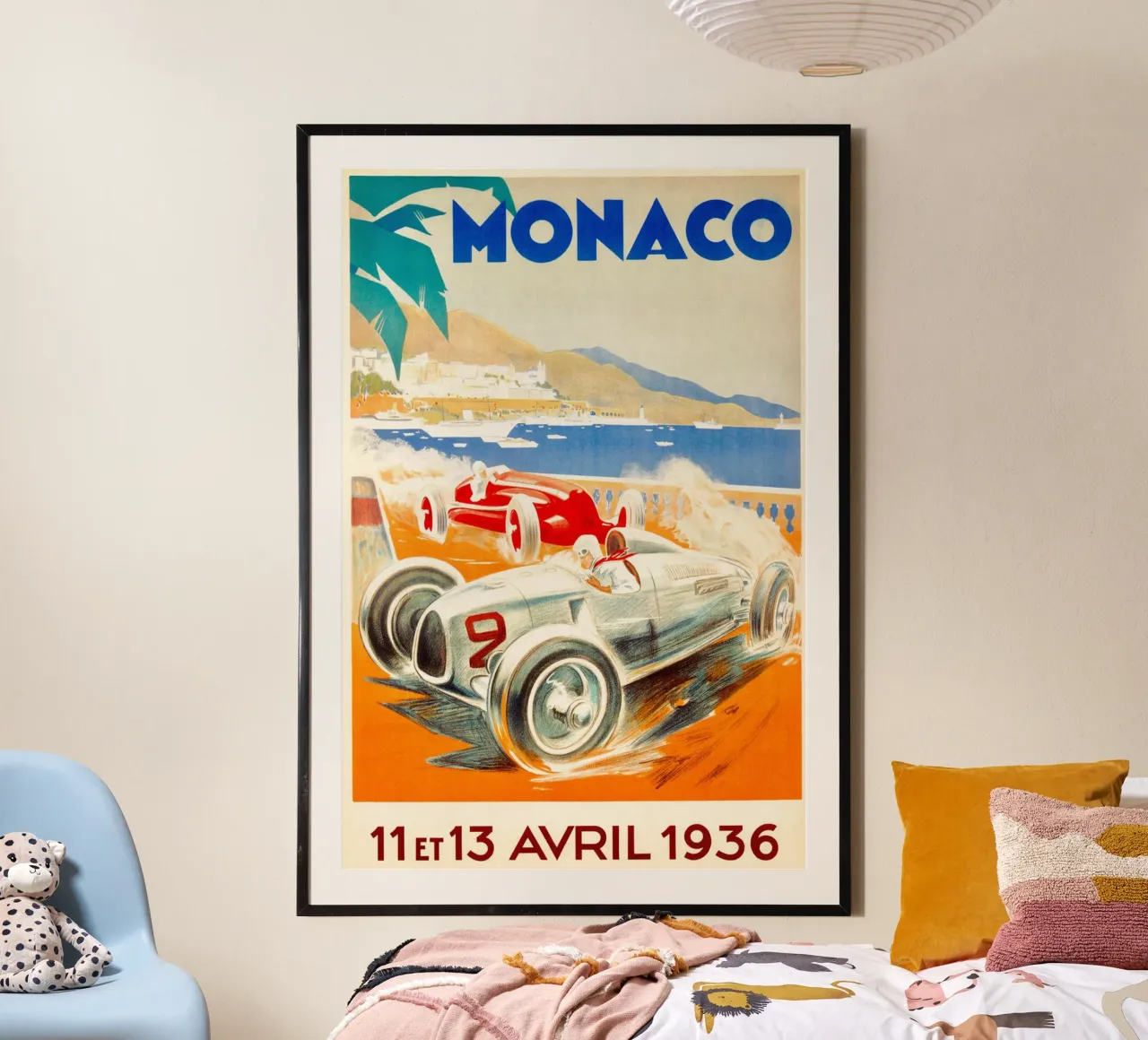 Gran Premio di Monaco 1936 (francese) poster da Brant Varner