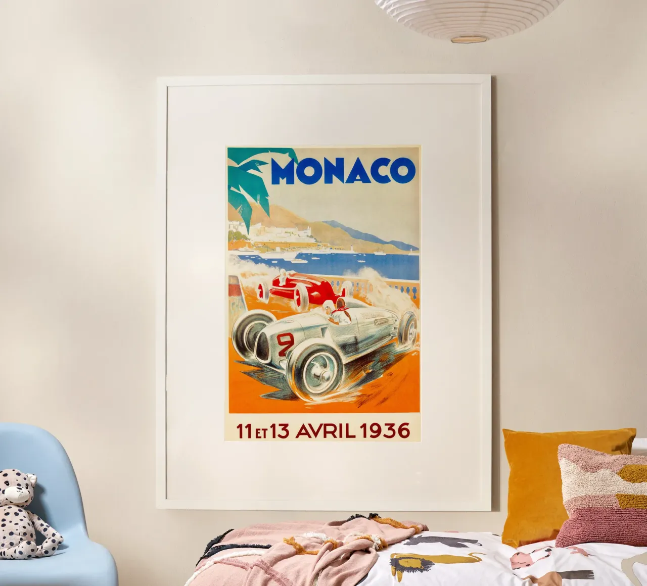 Gran Premio di Monaco 1936 (francese) poster da Brant Varner