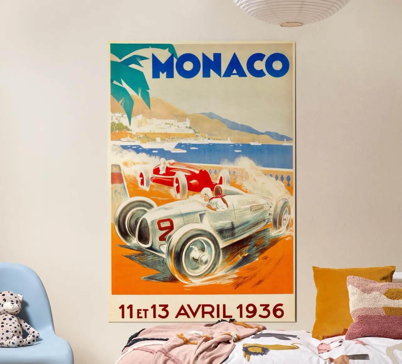 Gran Premio di Monaco 1936 (francese) poster da Brant Varner