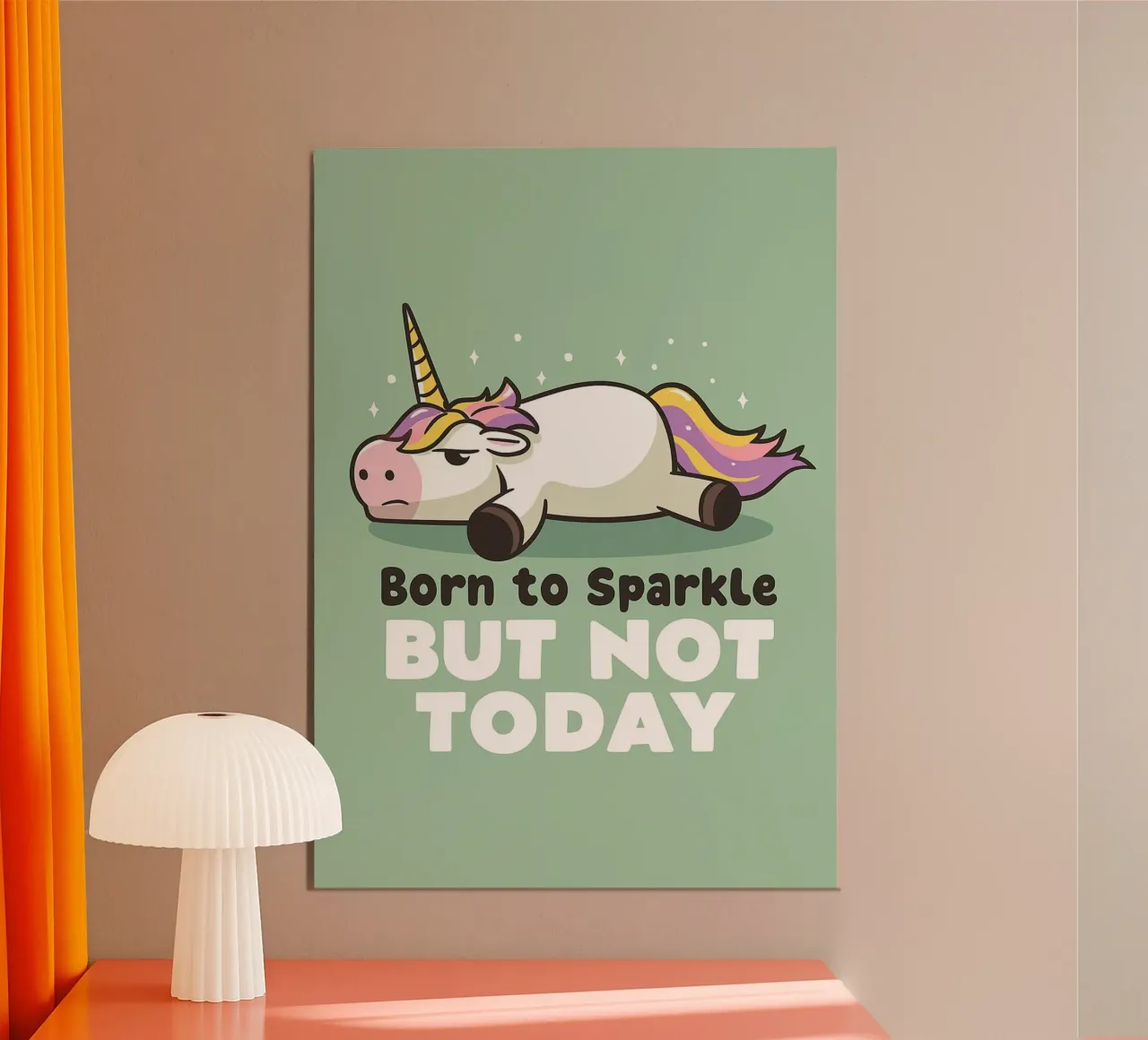 nato per brillare poster da bojoonxs