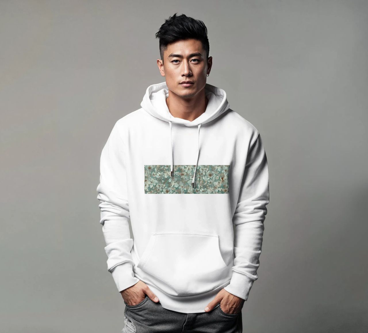 verde orquídea sudadera con capucha de Giulio Iurissevich