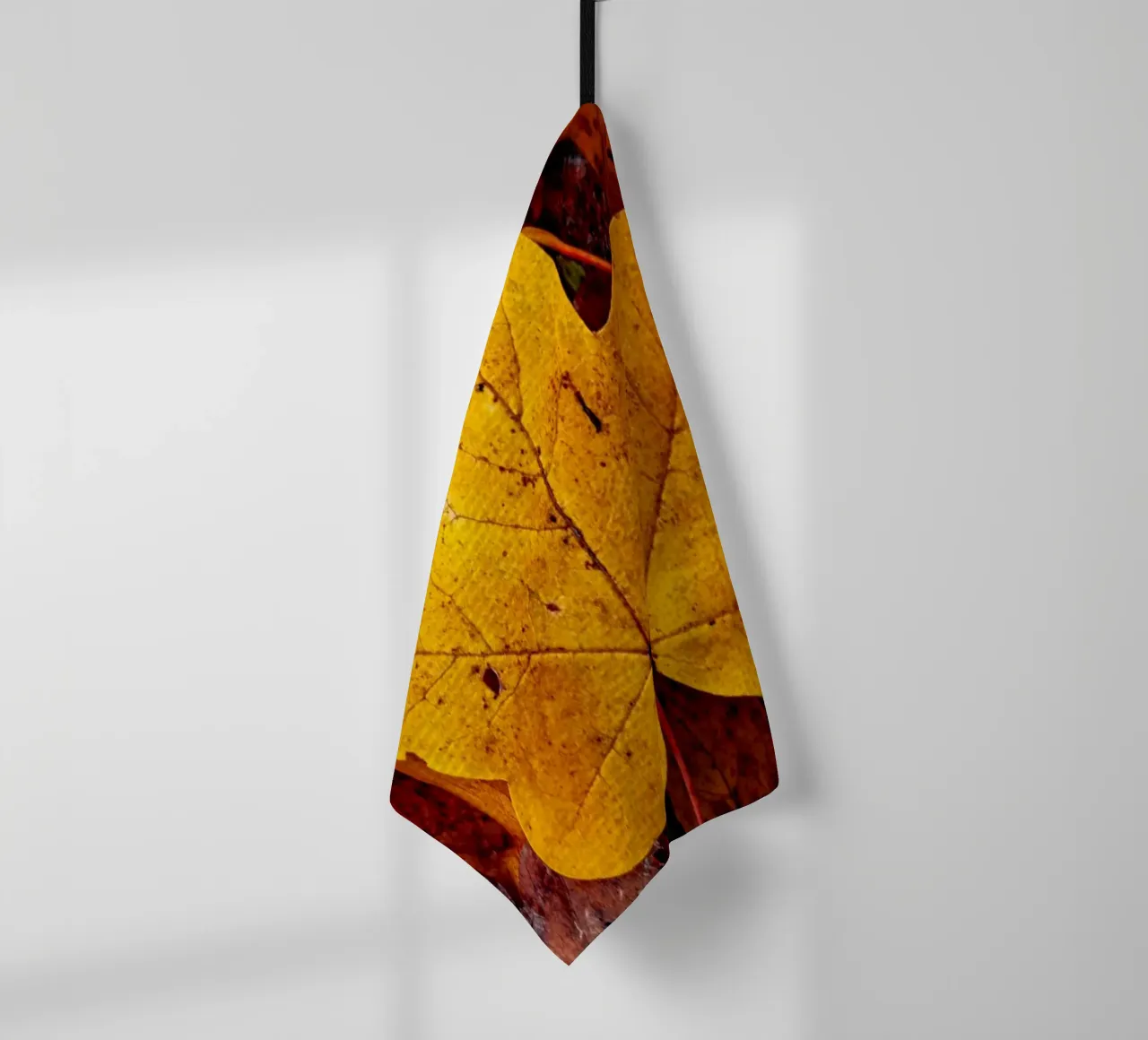Feuille d'érable jaune torchon de Marcus Beckert | Fotografie