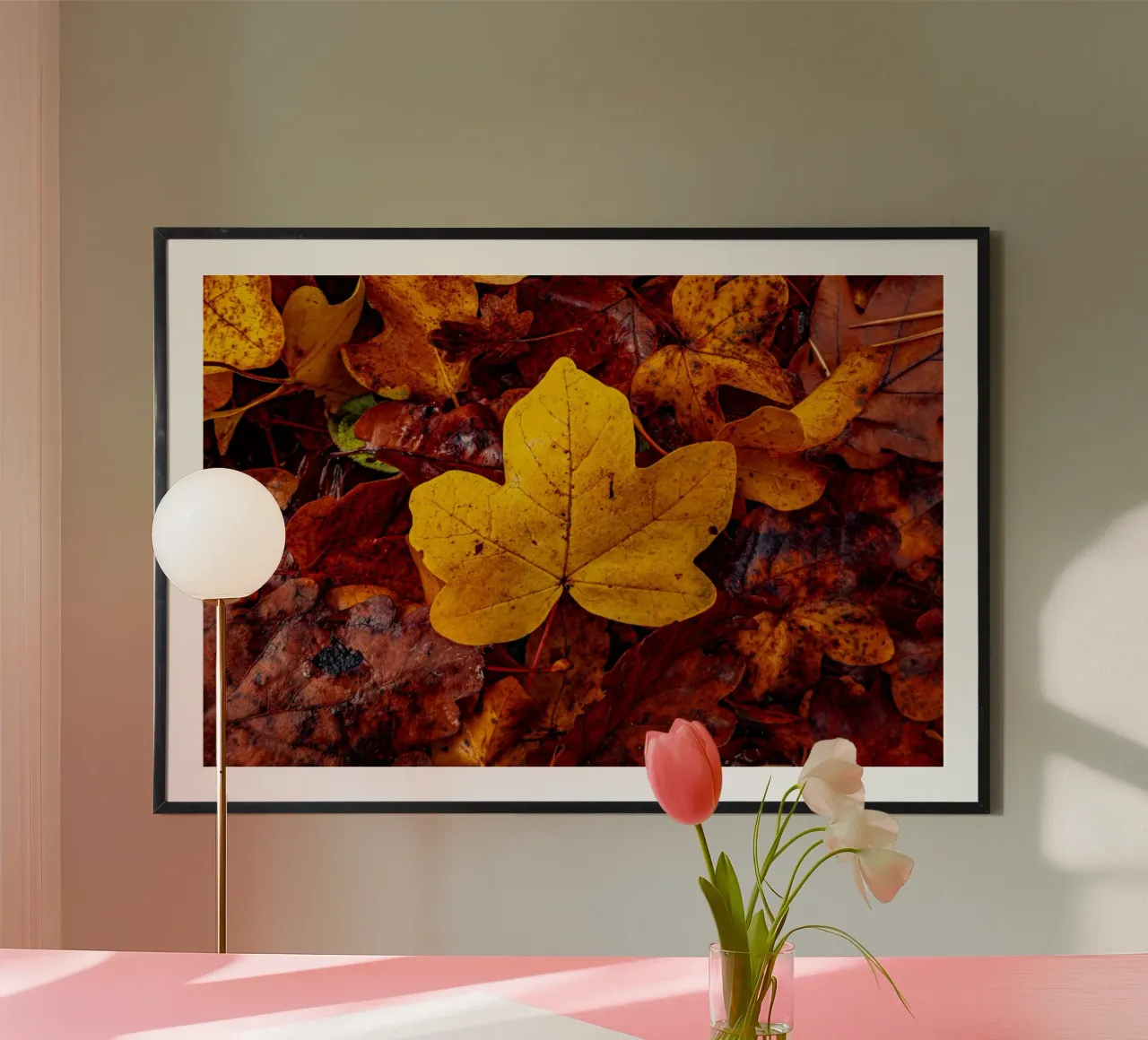 Yellow maple leaf poster by Marcus Beckert | Fotografie