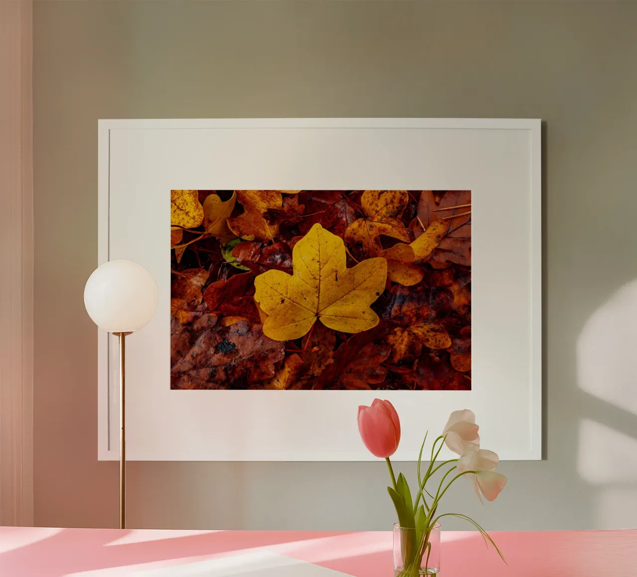 Yellow maple leaf poster by Marcus Beckert | Fotografie