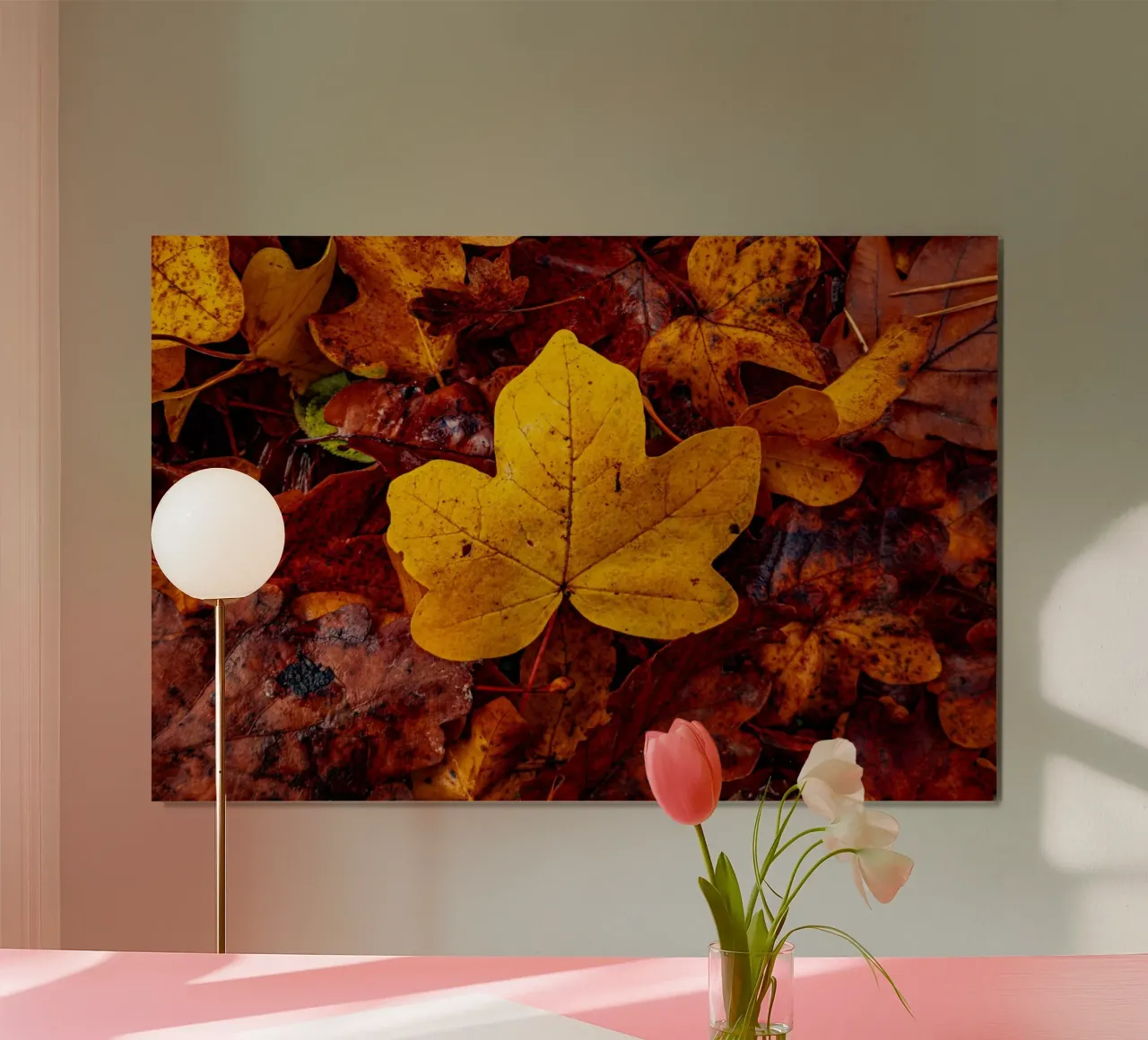 Yellow maple leaf poster by Marcus Beckert | Fotografie